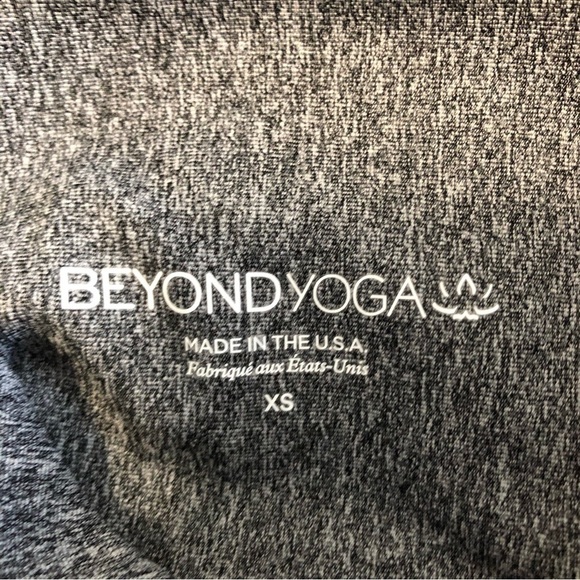 BEYOND YOGA Alloy Ombre Speckled Midi Leggings Size XS - Picture 5 of 15